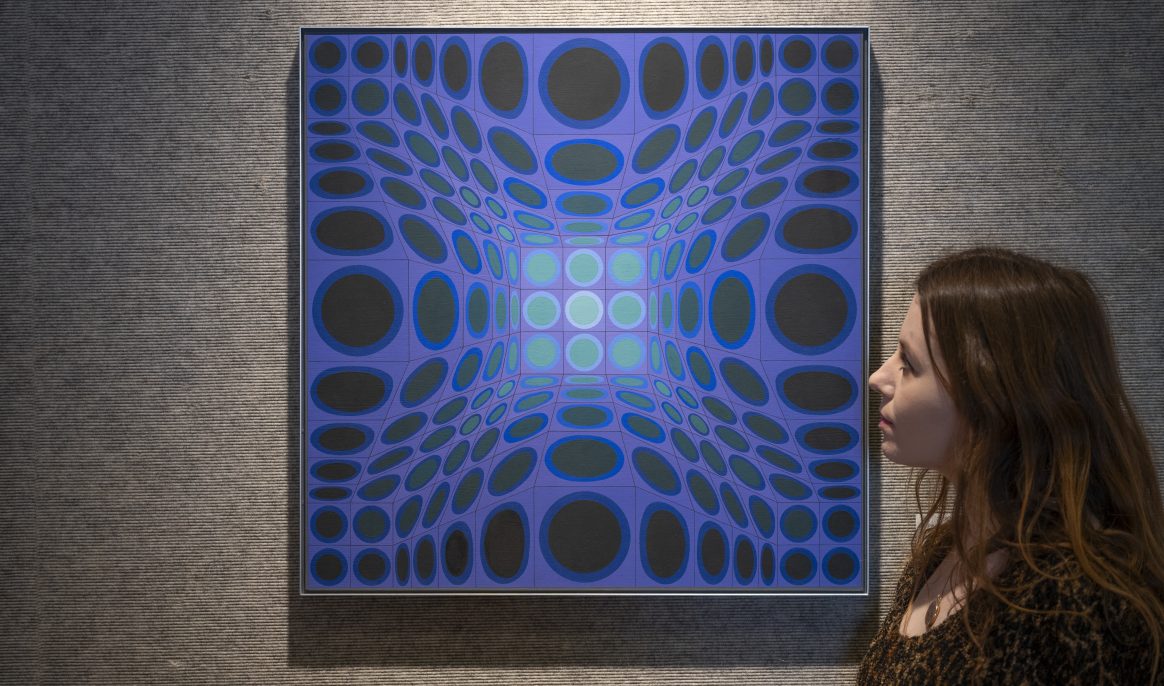Strakke lijnen: Hongarije start tentoonstellingsjaar ter ere van kunstpionier Victor Vasarely