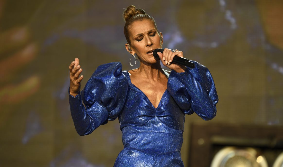 LONDON, ENGLAND - JULY 5: Celine Dion performing at British Summertime, Hyde Park on July 5, 2019 in London, England. CAP/MAR ©MAR/Capital Pictures