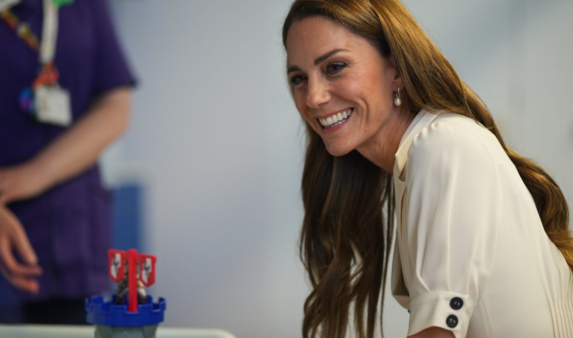 Britain's Kate, The Princess of Wales, visits Evelina London Children's Hospital in London, Monday, July 6, 2026., Credit:Alastair Grant / PA ROTA - B68 / Avalon