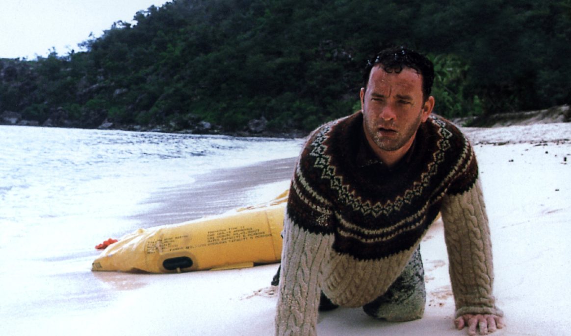The iconic scene from "Cast Away" that Tom Hanks can no longer watch