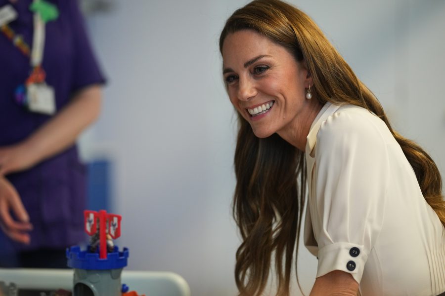 Britain's Kate, The Princess of Wales, visits Evelina London Children's Hospital in London, Monday, July 6, 2026., Credit:Alastair Grant / PA ROTA - B68 / Avalon