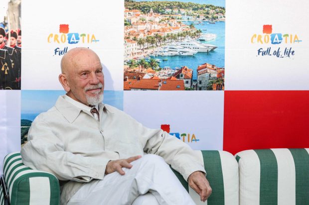 Famous Hollywood actor John Malkovich visited the Croatian national football team at their American base in Alexandria (USA) ahead of the opening of the 2026 World Cup. After hanging out with coach Zlatko Dalić and Luka Modrić and his teammates, John was ceremonially presented with a Croatian passport on June 14, 2026 in Alexandria (USA)
Photo: Igor Kralj/PIXSELL